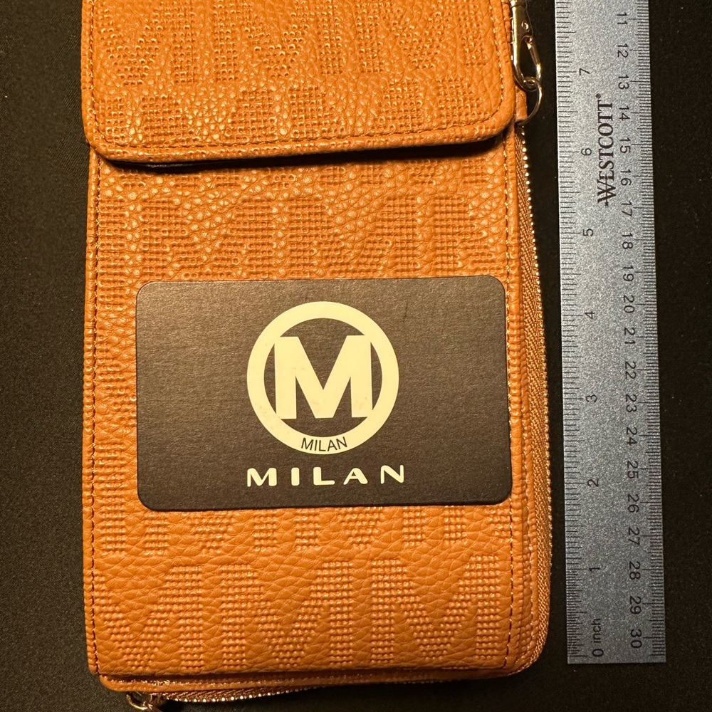 Milan Stylish Tan Crossbody Bag
